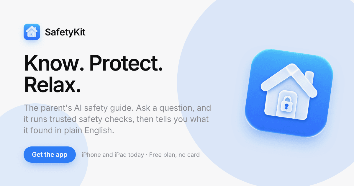 SafetyKit: The parent's AI safety guide.