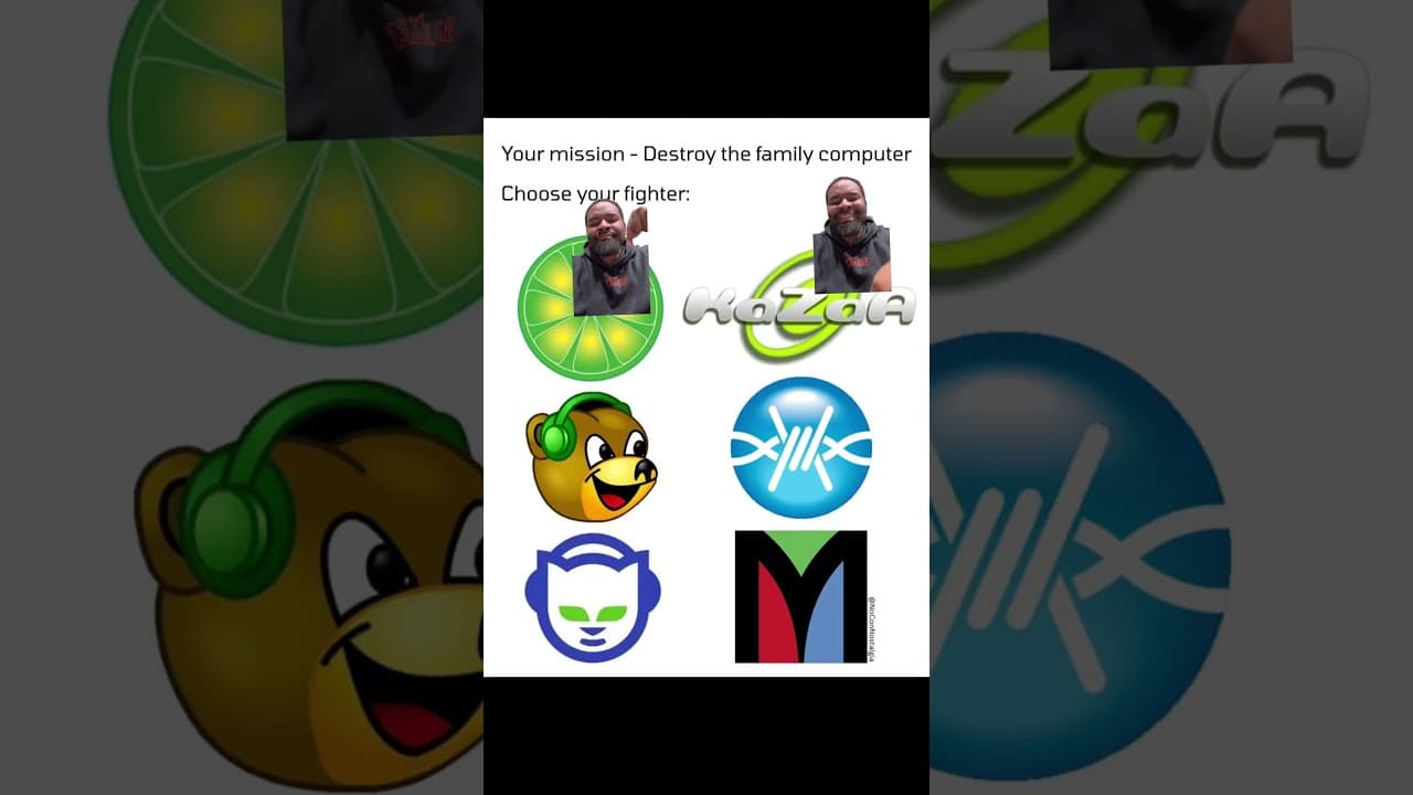 Limewire and Kazaa over everything