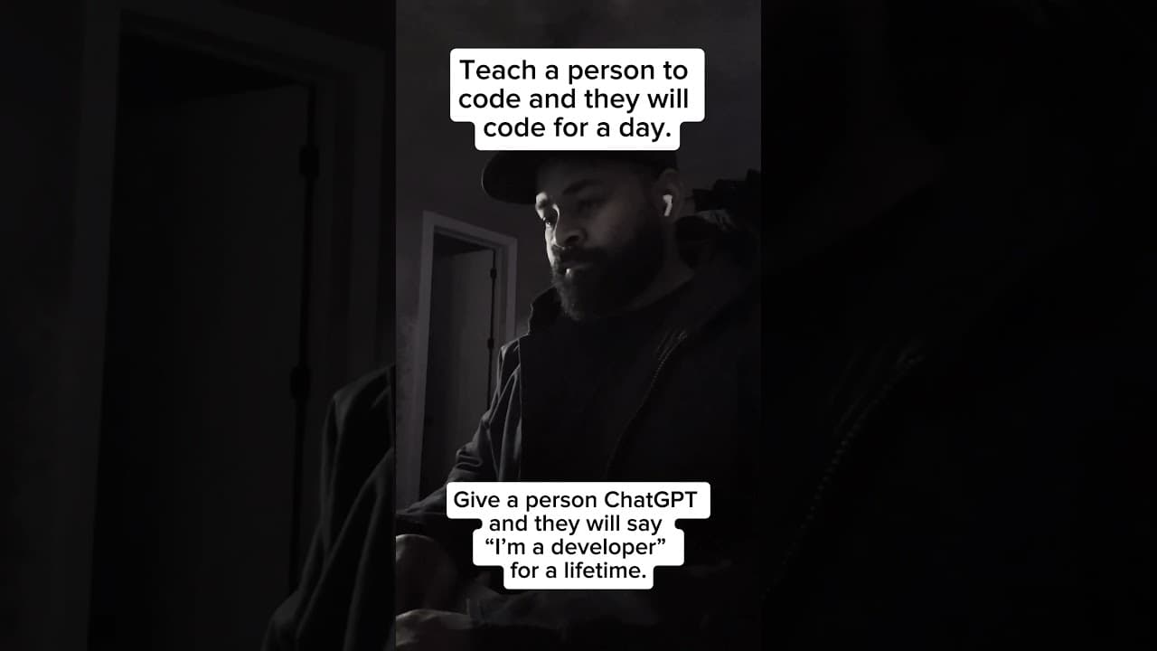 Everyone is a developer these days #chatgpt #ai