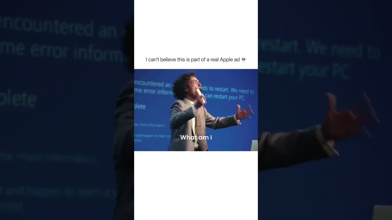 This Apple commercial is wild!