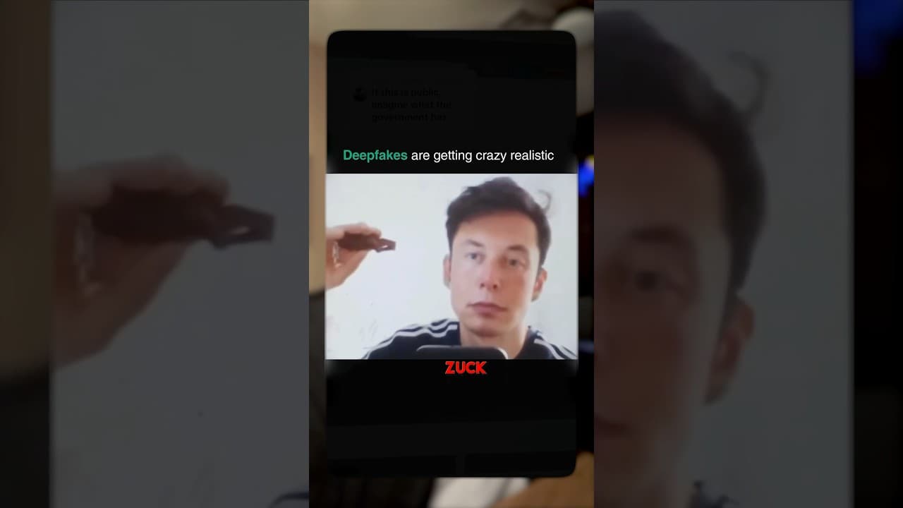 The Deepfake threat you can’t ignore #ai #deepfakes #elonmusk